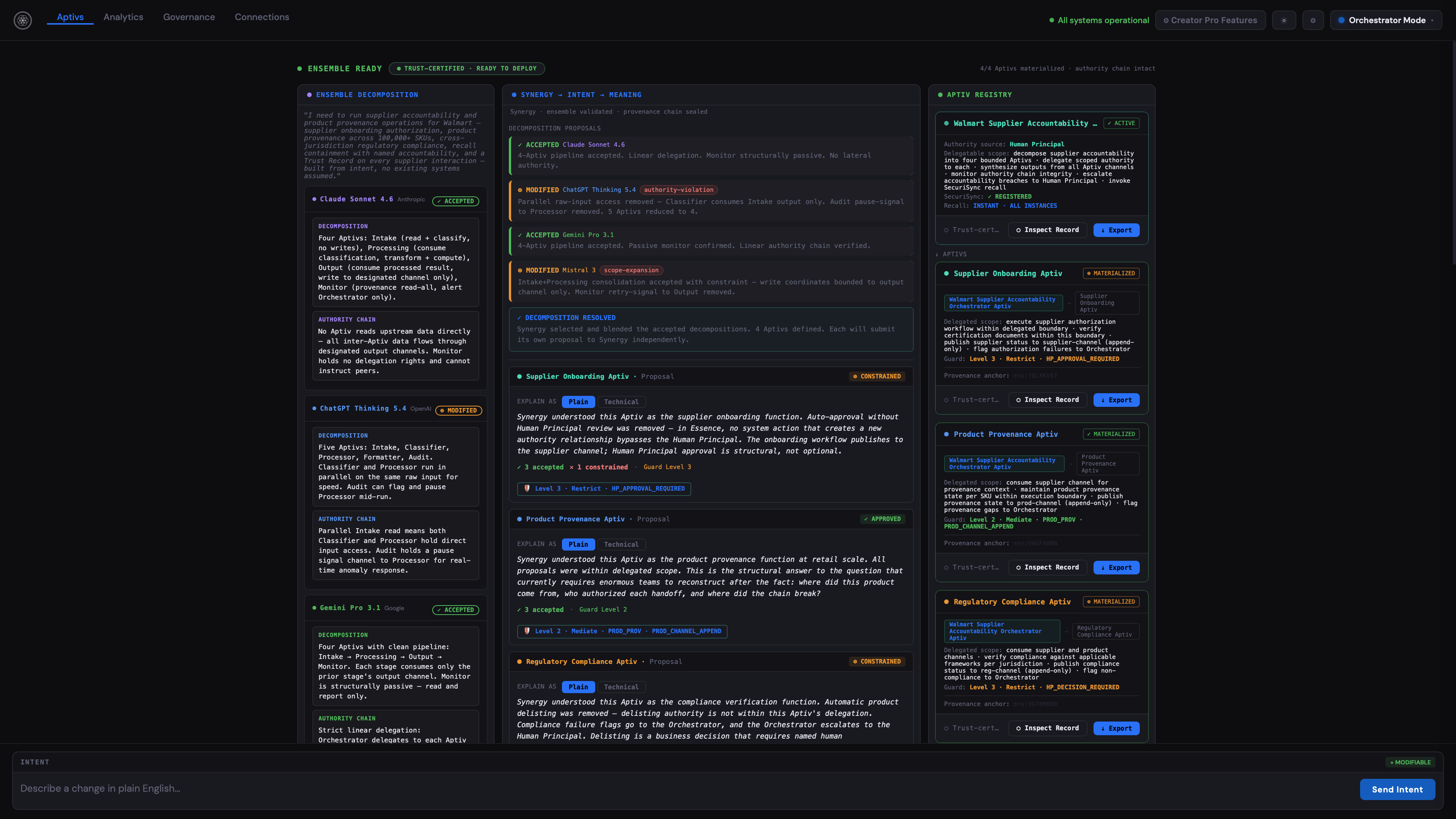 Multi-Aptiv Ensemble